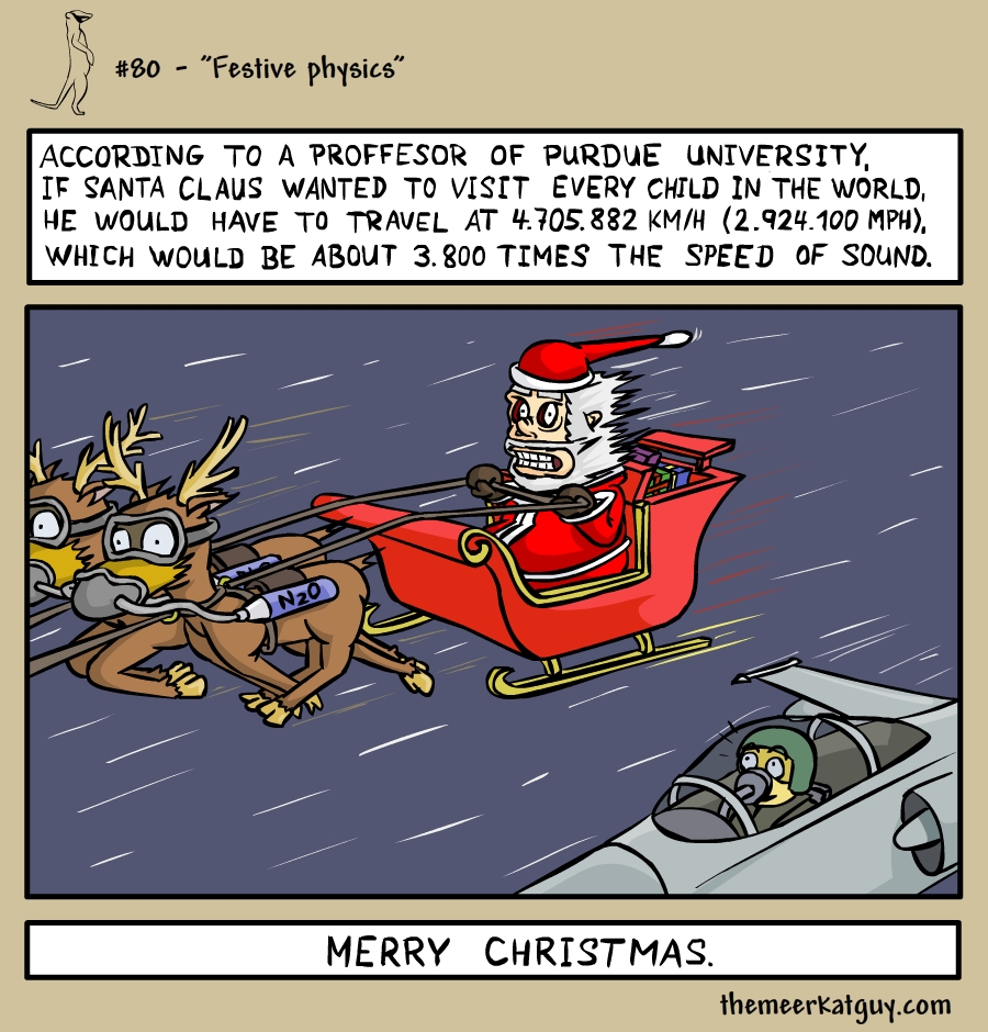 Festive physics