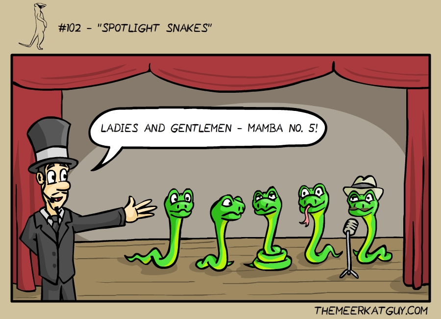 Spotlight snakes