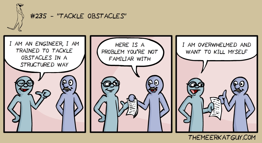 Tackle obstacles